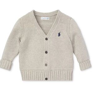 Ralph Lauren Baby Boys Cotton V neck Cardigan